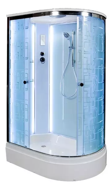 Душевая кабина «AvaCan» EM2712L LED 120/80 средний поддон матовая с рисунком/хром с электрикой левая
Душевая кабина «AvaCan» EM2712L LED 120/80 средний поддон матовая с рисунком/хром с электрикой левая