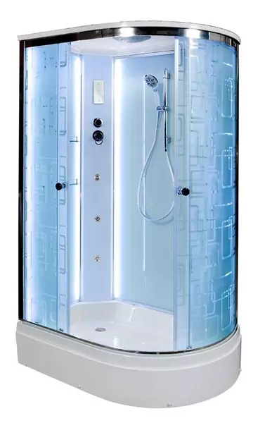 Душевая кабина «AvaCan» EM2712L LED 120/80 средний поддон матовая с рисунком/хром с гидромассажем с электрикой левая
Душевая кабина «AvaCan» EM2712L LED 120/80 средний поддон матовая с рисунком/хром с гидромассажем с электрикой левая