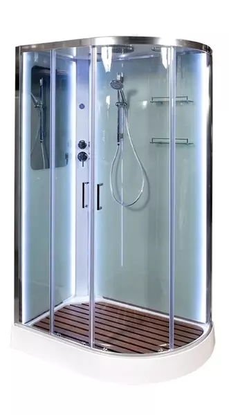 Душевая кабина «AvaCan» A102L LED с кнопкой 120/80 низкий поддон прозрачная/белая с электрикой левая
Душевая кабина «AvaCan» A102L LED с кнопкой 120/80 низкий поддон прозрачная/белая с электрикой левая