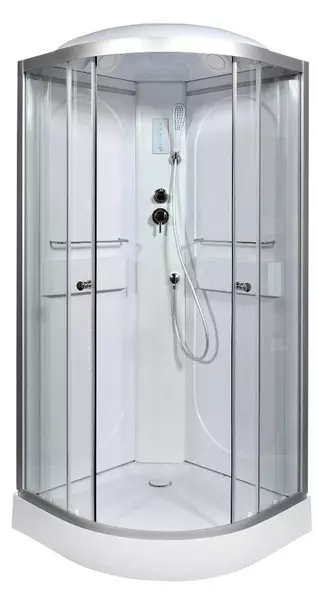 Душевая кабина «AvaCan» L608 LED 80/80 низкий поддон прозрачная/хром с электрикой
Душевая кабина «AvaCan» L608 LED 80/80 низкий поддон прозрачная/хром с электрикой