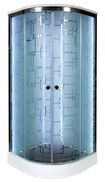 Душевая кабина «AvaCan» EM1590 LED 90/90 низкий поддон матовая с рисунком/хром с электрикой
Душевая кабина «AvaCan» EM1590 LED 90/90 низкий поддон матовая с рисунком/хром с электрикой