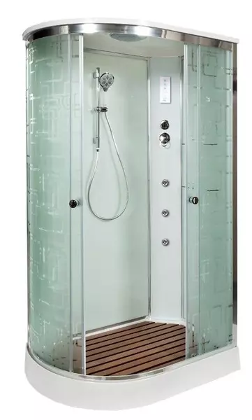 Душевая кабина «AvaCan» EM1511R 110/80 низкий поддон матовая с рисунком/хром с гидромассажем с электрикой правая
Душевая кабина «AvaCan» EM1511R 110/80 низкий поддон матовая с рисунком/хром с гидромассажем с электрикой правая