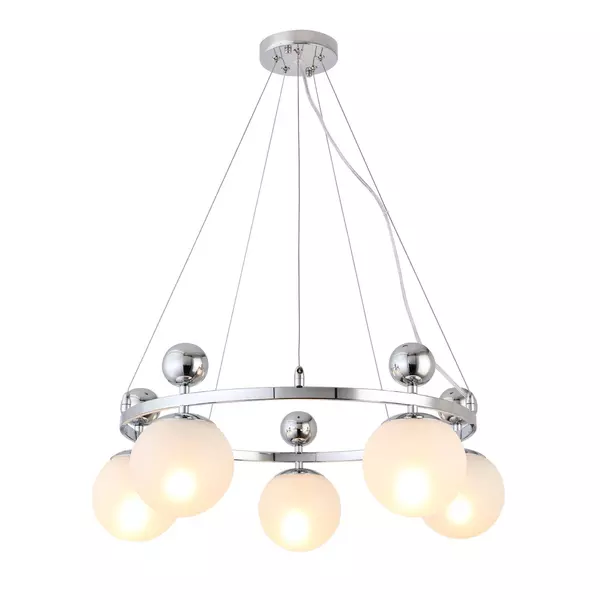 SLE106103-05 Светильник подвесной Хром/Белый E27 5*60W PECHIO · Pechio, Evoluce, SLE106103-05
SLE106103-05 Светильник подвесной Хром/Белый E27 5*60W PECHIO · Pechio, Evoluce, SLE106103-05
