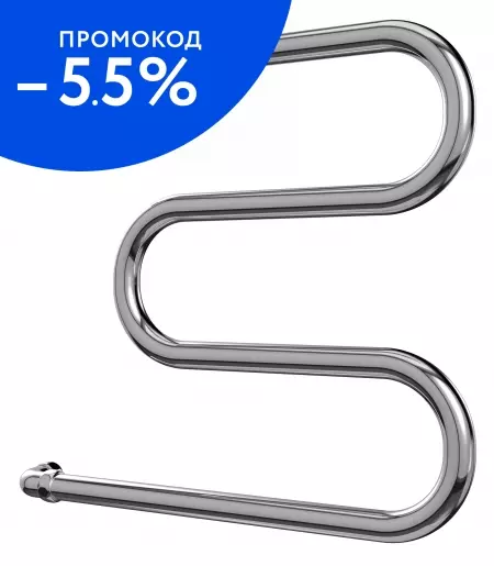 Водяной полотенцесушитель «Terminus» Эконом М-образный 25 40/53 3/4" универсальный 
Водяной полотенцесушитель «Terminus» Эконом М-образный 25 40/53 3/4" универсальный