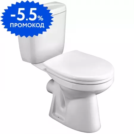 Унитаз компакт «Santek» Анимо 1.WH30.2.135 белый с сиденьем дюропласт с микролифтом белое
Унитаз компакт «Santek» Анимо 1.WH30.2.135 белый с сиденьем дюропласт с микролифтом белое