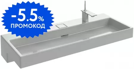 Раковина «Jacob Delafon» Terrace 120/49 EXB9112-00 с подсветкой фарфоровая белая
Раковина «Jacob Delafon» Terrace 120/49 EXB9112-00 с подсветкой фарфоровая белая