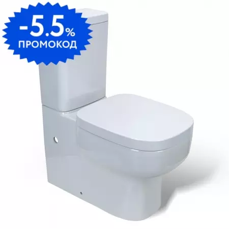 Унитаз компакт «Sanitana» Be You белый с сиденьем термопласт с микролифтом белый
Унитаз компакт «Sanitana» Be You белый с сиденьем термопласт с микролифтом белый