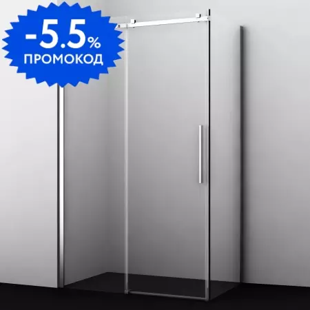 Душевой угол-ограждение «WasserKRAFT» Alme 15R34 130/100 прозрачный/хром без поддона универсальный
Душевой угол-ограждение «WasserKRAFT» Alme 15R34 130/100 прозрачный/хром без поддона универсальный