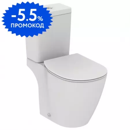 Унитаз компакт «Ideal Standard» Connect E803601/E797001 (E772301) белый с сиденьем дюропласт белое
Унитаз компакт «Ideal Standard» Connect E803601/E797001 (E772301) белый с сиденьем дюропласт белое
