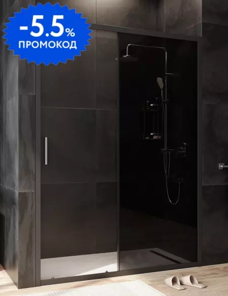 Душевая дверь «Am.Pm» Gem W90G-140-1-195BG 140/195 прозрачная-тонированная/черная универсальная
Душевая дверь «Am.Pm» Gem W90G-140-1-195BG 140/195 прозрачная-тонированная/черная универсальная