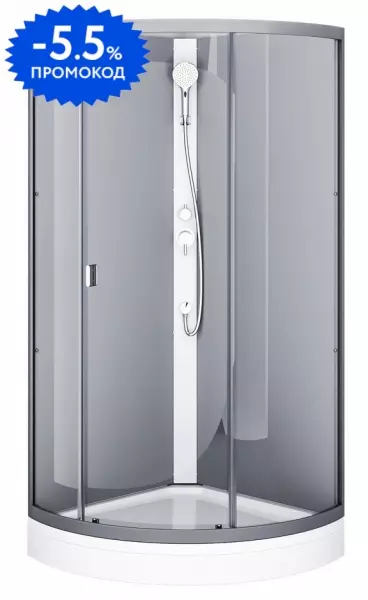 Душевая кабина «Am.Pm» X-Joy W88C-301-090GG 90/90 низкий поддон тонированная/чёрная без крыши универсальная
Душевая кабина «Am.Pm» X-Joy W88C-301-090GG 90/90 низкий поддон тонированная/чёрная без крыши универсальная