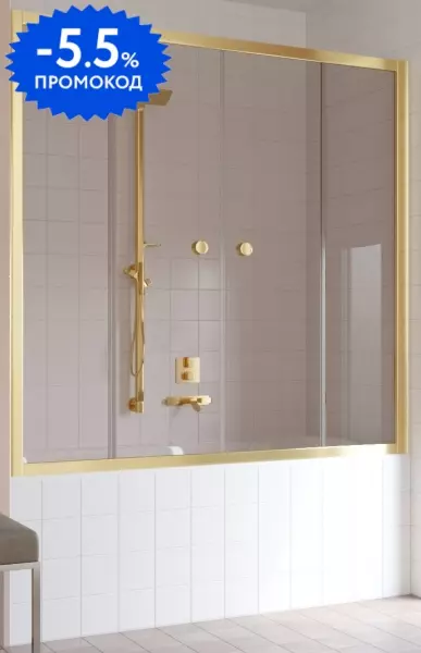 Шторка на ванну стеклянная «Vegas Glass» Z2V Tur Novo 160/140 бронза/золото универсальная
Шторка на ванну стеклянная «Vegas Glass» Z2V Tur Novo 160/140 бронза/золото универсальная