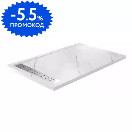 Душевой поддон «WasserKRAFT» Rhin 44T36 140/90 низкий из литьевого мрамора прямоугольный белый мрамор
Душевой поддон «WasserKRAFT» Rhin 44T36 140/90 низкий из литьевого мрамора прямоугольный белый мрамор