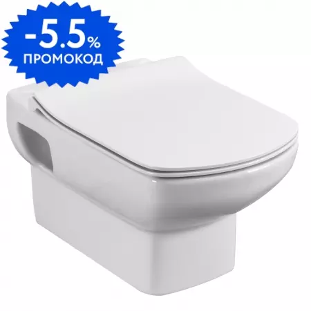 Подвесной унитаз «Roca» Dama Senso 346517000 (ZRU9302991) белый с сиденьем дюропласт с микролифтом белое
Подвесной унитаз «Roca» Dama Senso 346517000 (ZRU9302991) белый с сиденьем дюропласт с микролифтом белое