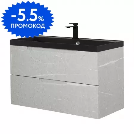 Тумба с раковиной «Belbagno» Vittoria 80 (BB800/450-LV-ART-AST-NERO) подвесная Toros Bianco
Тумба с раковиной «Belbagno» Vittoria 80 (BB800/450-LV-ART-AST-NERO) подвесная Toros Bianco