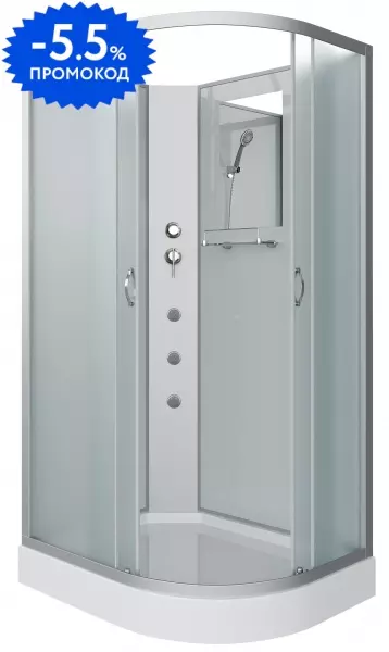 Душевая кабина «Niagara» NG-3312-14LBKG 120/80 низкий поддон матовая/белая без крыши с гидромассажем левая
Душевая кабина «Niagara» NG-3312-14LBKG 120/80 низкий поддон матовая/белая без крыши с гидромассажем левая