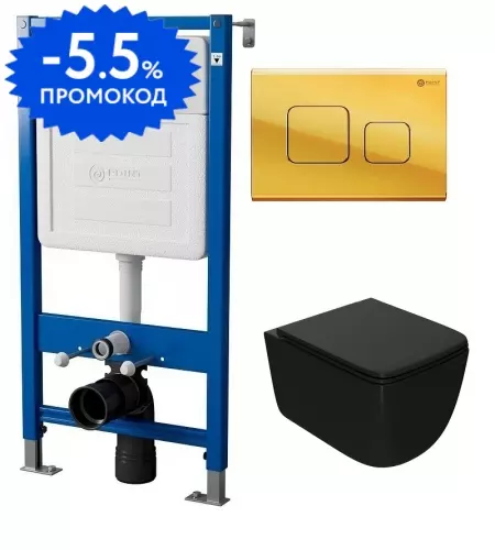 Комплект инсталляция с унитазом, крышкой и кнопкой смыва «Point» PN48044G (PN48036WG/клавиша PN44041G/унитаз Меркурий PN41831BM) безободковый черный матовый
Комплект инсталляция с унитазом, крышкой и кнопкой смыва «Point» PN48044G (PN48036WG/клавиша PN44041G/унитаз Меркурий PN41831BM) безободковый черный матовый