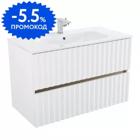 Тумба с раковиной «Art&Max» Elegant 80 с LED подсветкой ручек (81/46) подвесная белый матовый
Тумба с раковиной «Art&Max» Elegant 80 с LED подсветкой ручек (81/46) подвесная белый матовый