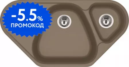 Мойка для кухни угловая «Franke» Antea AZG 661 E 96/50 114.0489.401 искусственный камень миндаль
Мойка для кухни угловая «Franke» Antea AZG 661 E 96/50 114.0489.401 искусственный камень миндаль