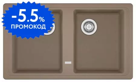 Мойка для кухни «Franke» Basis BFG 620-86 86/50 114.0490.337 искусственный камень миндаль
Мойка для кухни «Franke» Basis BFG 620-86 86/50 114.0490.337 искусственный камень миндаль
