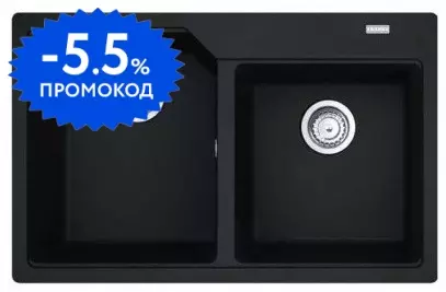 Мойка для кухни «Franke» Urban UBG 620-78 78/50 114.0634.796 искусственный камень черный матовый
Мойка для кухни «Franke» Urban UBG 620-78 78/50 114.0634.796 искусственный камень черный матовый