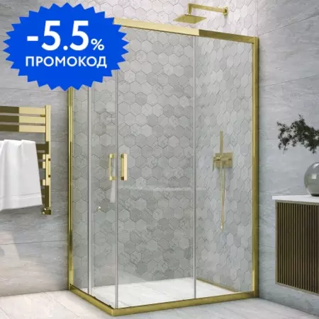 Душевой угол-ограждение «Vegas Glass» ZA-F Tur Novo 100/90 Crystalvision/глянцевое золото без поддона универсальный
Душевой угол-ограждение «Vegas Glass» ZA-F Tur Novo 100/90 Crystalvision/глянцевое золото без поддона универсальный