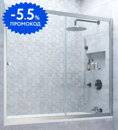Шторка на ванну стеклянная «Vegas Glass» ZV Novo 160/140 Crystal vision/хром матовый универсальная
Шторка на ванну стеклянная «Vegas Glass» ZV Novo 160/140 Crystal vision/хром матовый универсальная