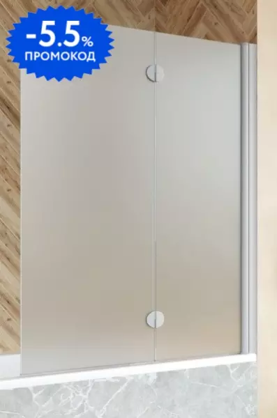 Шторка на ванну стеклянная «Vegas Glass» E2V Novo 120/139 сатин/хром матовый правая
Шторка на ванну стеклянная «Vegas Glass» E2V Novo 120/139 сатин/хром матовый правая