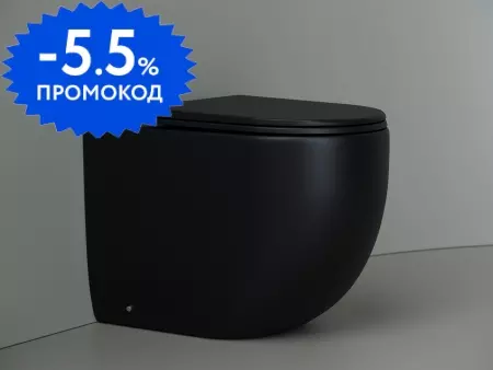 Приставной унитаз безободковый «Ceramica Nova» Metropol CN4004MB черный матовый с сиденьем дюропласт с микролифтом чёрное
Приставной унитаз безободковый «Ceramica Nova» Metropol CN4004MB черный матовый с сиденьем дюропласт с микролифтом чёрное