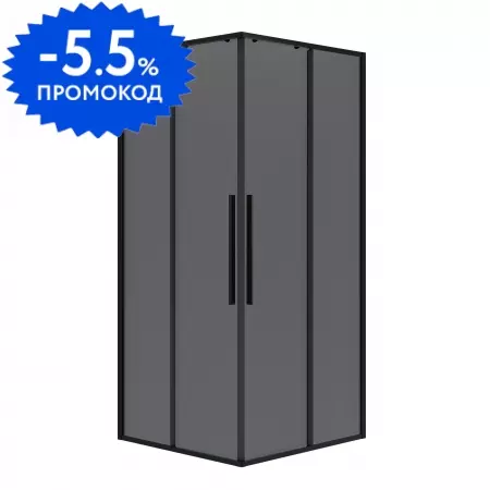 Душевой угол-ограждение «Niagara» Nova NG-2823-34 BLACK 90/90 квадратный тонированный/матовый чёрный без поддона
Душевой угол-ограждение «Niagara» Nova NG-2823-34 BLACK 90/90 квадратный тонированный/матовый чёрный без поддона