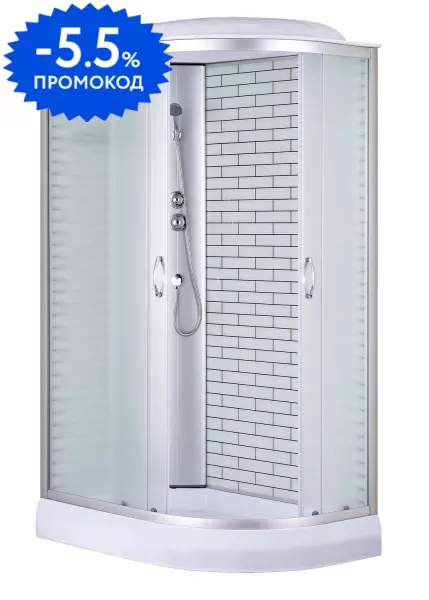 Душевая кабина «Loranto» Sunway CS-66120-13L FW 120/80 низкий поддон матовая/белая левая
Душевая кабина «Loranto» Sunway CS-66120-13L FW 120/80 низкий поддон матовая/белая левая