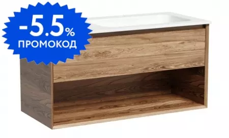 Тумба с раковиной «Sancos» Marmi 1.0 100 (Element 101/46) подвесная дуб чарльстон правая
Тумба с раковиной «Sancos» Marmi 1.0 100 (Element 101/46) подвесная дуб чарльстон правая