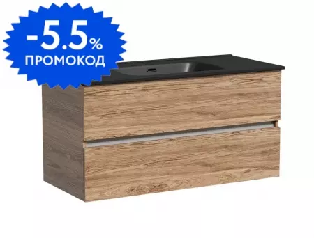 Тумба с раковиной «Sancos» Urban 100 (Element 101/46) подвесная дуб чарльстон
Тумба с раковиной «Sancos» Urban 100 (Element 101/46) подвесная дуб чарльстон