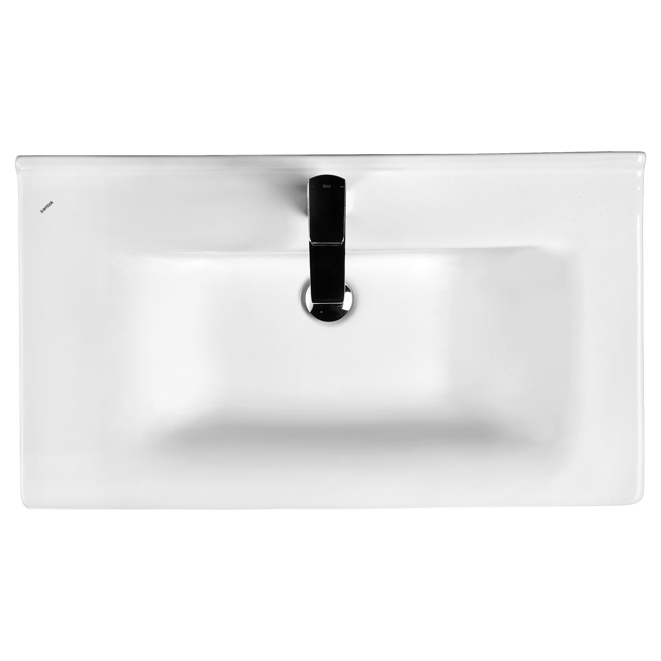 Раковина «Santek» Миранда 80 фаянсовая белая Москва купить с доставкой ...