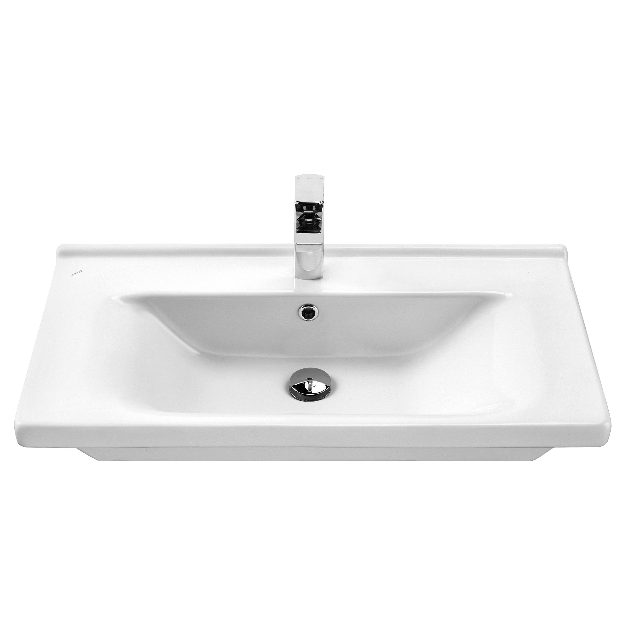 Раковина «Santek» Миранда 80 фаянсовая белая Москва купить с доставкой ...