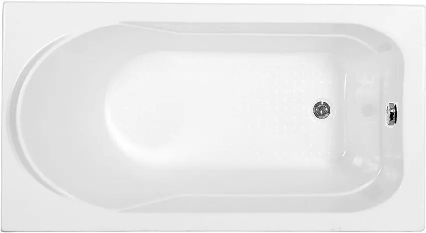 Ванна акриловая «Aquanet» West 140/70 с каркасом без сифона белая ...