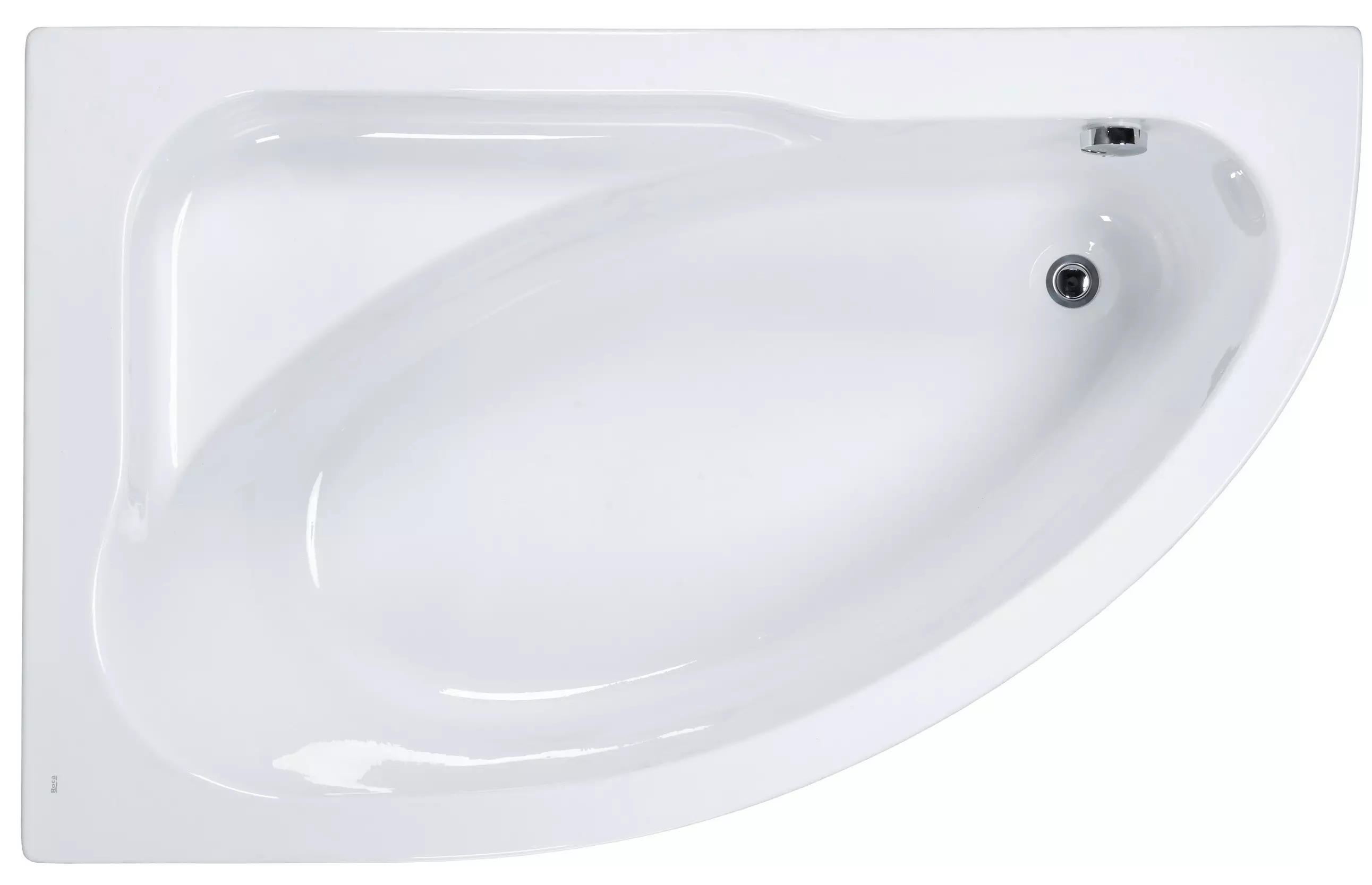 Ванна акриловая «Roca» Welna 160/100 (ZRU9302997) без опор без сифона ...