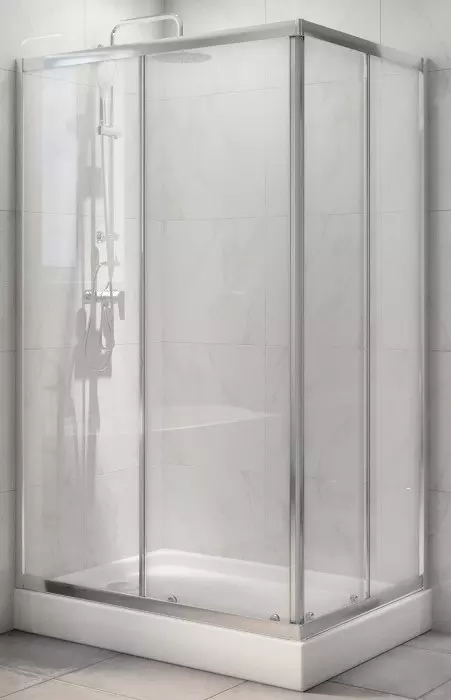 Душевой угол-ограждение «Belbagno» DUE-AH-2-100/80-C-Cr 100/80 ...