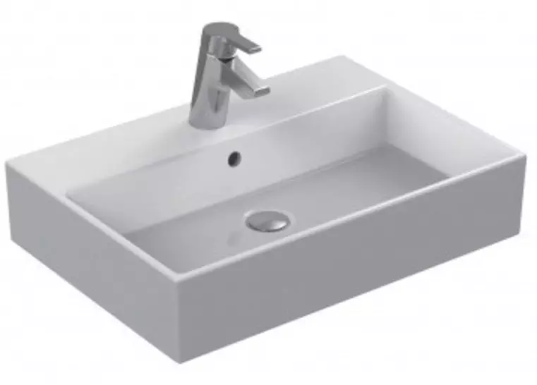 

Раковина «Ideal Standard» Strada 60/42 K077801 фарфоровая белая