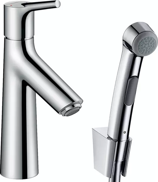 

Смеситель для раковины с гигиеническим душем «Hansgrohe» Talis S 72290000 с донным клапаном хром