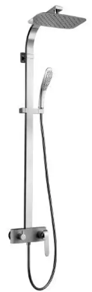 

Душевая система «Lemark» Melange LM4960CW хром/белый