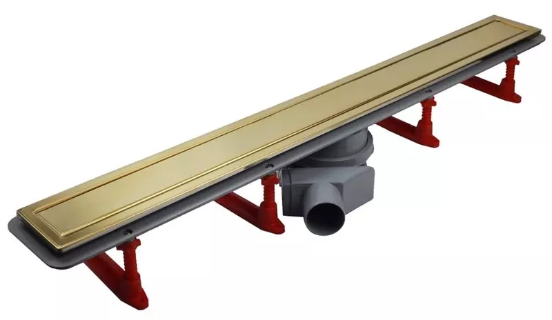 

Душевой лоток «Pestan» Confluo Premium Line 750 13100054 боковой выпуск Gold/под плитку