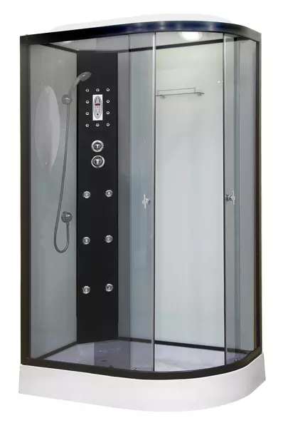 

Душевая кабина «Niagara» NG-1903-01L (04) 120/80 низкий поддон тонированная/белая с гидромассажем с электрикой левая