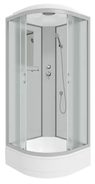 

Душевая кабина «Niagara» NG-3302-14 (04) 100/100 средний поддон матовая/белая