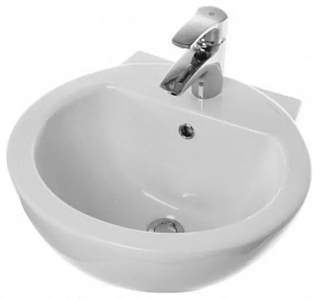 

Раковина «Sanita Luxe» Art 50 WB.PD/Art/50-C/WHT.G/S1 фарфоровая белая