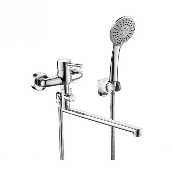 

Смеситель для ванны «Bravat» Slim TF6332366CP-01L хром