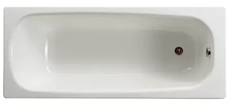 Ванна стальная Roca Contesa 17070 7235860000 без опор без сифона белая 14241₽