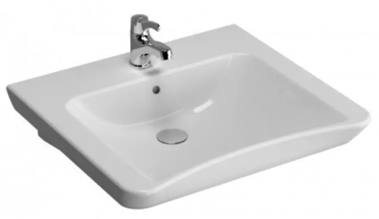 Раковина «Vitra» S20 60/55 5289B003-0001 фарфоровая белая