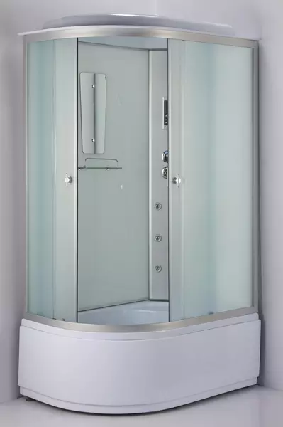 

Душевая кабина «Niagara» NG-3320-14R (04) 120/80 высокий поддон матовая/белая с гидромассажем с электрикой правая