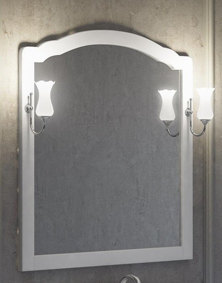 Зеркало Opadiris Империал 100 без света белое 17851₽